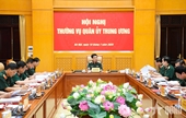 Defense minister requests further refinement of draft documents for 12th Military Party Congress